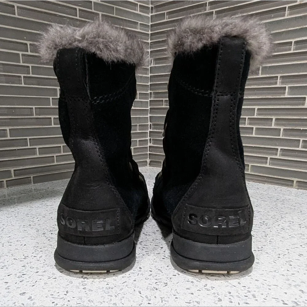 Sorel Explorer Joan Suede Boots Waterproof Snow Winter Cozy Women's Size 5 36